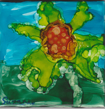 Abstract Flower